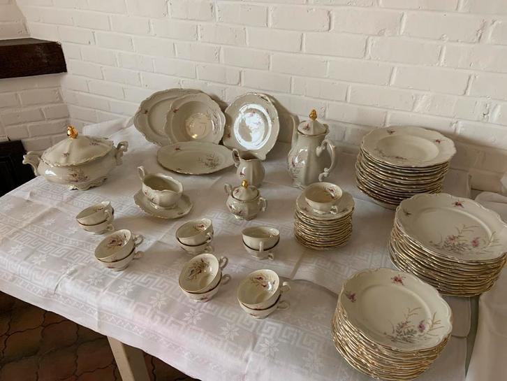BAVARIA serviesset van porselein, Antiek en Kunst, Antiek | Servies compleet, Ophalen of Verzenden