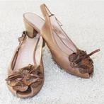 Prachtige Leren Hispanitas Dames Schoenen (Maat 38) € 45,-, Bruin, Verzenden, Hispanitas, Overige typen
