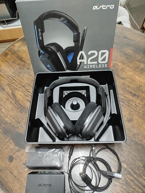 Casque micro gaming logitech ASTRO a20 wireless sans fil, Games en Spelcomputers, Spelcomputers | Xbox Series X en S, Zo goed als nieuw