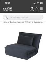 Hallen slaapbank Maison du monde antracietgrijs, Ophalen, Zo goed als nieuw