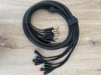 Audio kabel 8x Cinh - Jack 3 meter, Ophalen of Verzenden, Nieuw, Overige kabels
