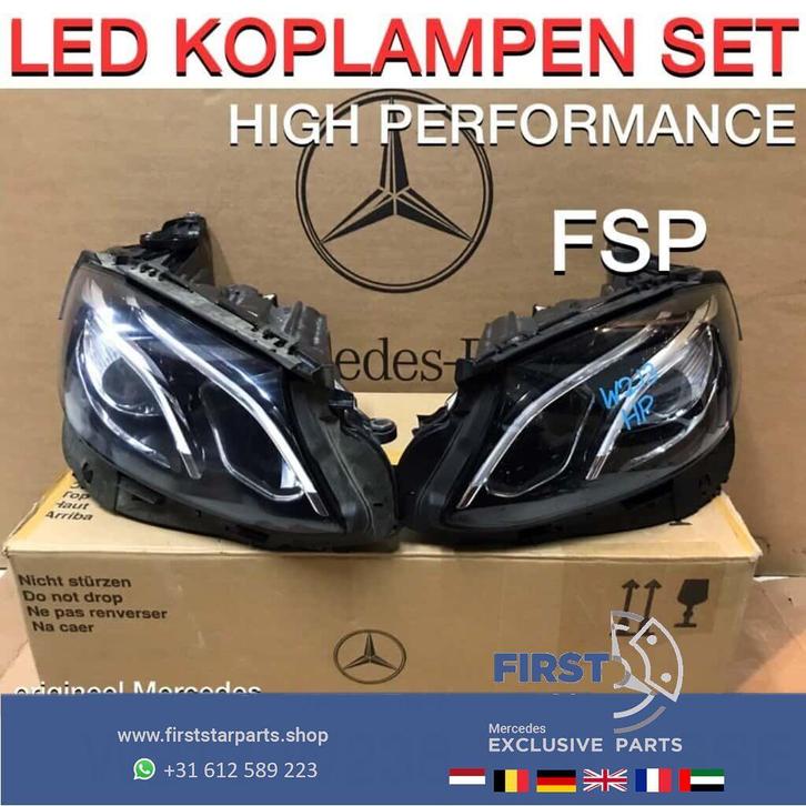 W213 W238 E Klasse LED High Performance KOPLAMP SET LINKS RE, Auto-onderdelen, Verlichting, Mercedes-Benz, Gebruikt, Ophalen of Verzenden