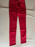 Rode jeansbroek, Kleding | Dames, Broeken en Pantalons, Lang, Maat 34 (XS) of kleiner, Ophalen of Verzenden, Zo goed als nieuw