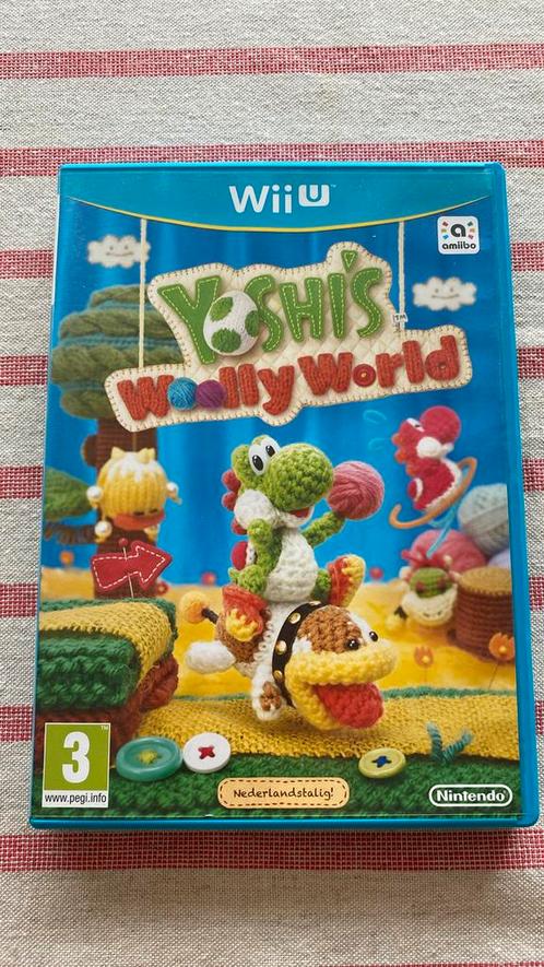 Yoshi’s Woolly World Wii U, Games en Spelcomputers, Games | Nintendo Wii U, Zo goed als nieuw, Overige genres, Vanaf 3 jaar, Ophalen