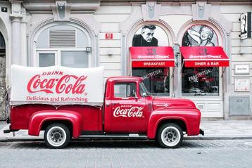 Reclamebord vintage Coca Cola (4) - mancave poolhouse nieuw beschikbaar voor biedingen