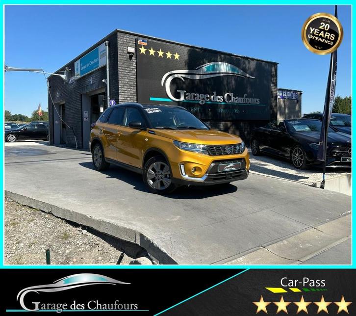 Suzuki Vitara 1.4 Turbo Boosterjet - Garantie Suzuki 7 ans, Auto's, Suzuki, Bedrijf, Te koop, Vitara, ABS, Achteruitrijcamera