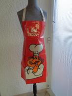 Tablier genre toile cirée rouge imprimé., Ophalen of Verzenden, Zo goed als nieuw, Rood, Schort
