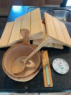 Sauna accessoires twv €290 voor €50, Sport en Fitness, Sauna, Ophalen, Gebruikt, Fins of Traditioneel, Accessoires