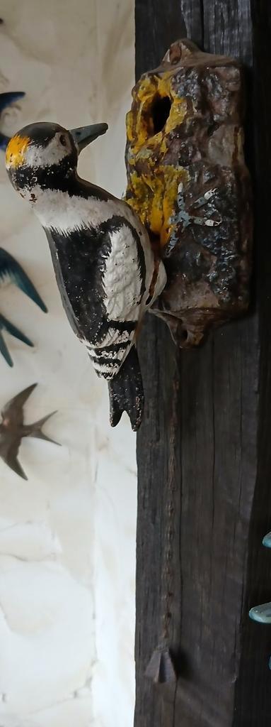 Woodpecker deurklopper, Verzamelen, Dierenverzamelingen, Zo goed als nieuw, Ophalen of Verzenden