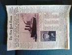 Titanic 1912    Ny Times       ( von original Copy), Verzamelen, Ophalen of Verzenden