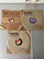 🍄 3 zeer oude Bakelieten Lp’s  78 toeren Klassieke muziek, Verzamelen, Ophalen of Verzenden, Zo goed als nieuw
