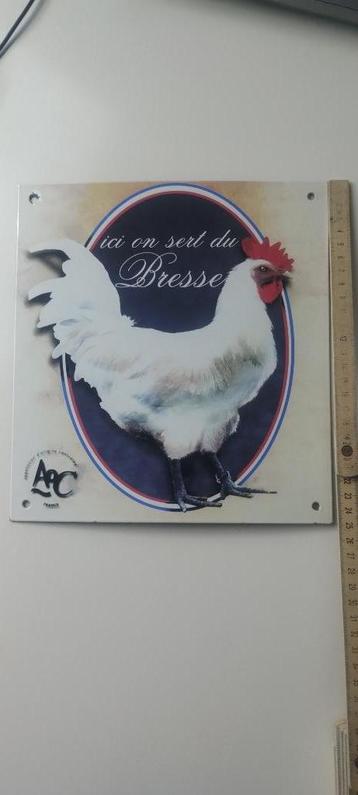 Plaque émaillée », Enlèvement ou Envoi, Comme neuf, Panneau publicitaire