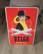 Emaillebord Belga, Verzamelen, Ophalen of Verzenden, Zo goed als nieuw
