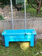 Gardena strooiwagen, Ophalen, Gebruikt