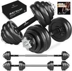 Set d'haltères | 30 kg | réglable | LIVRAISON GRATUITE