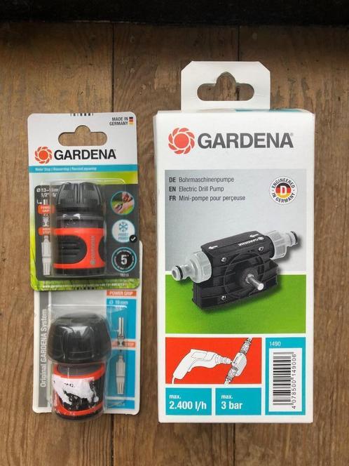 Gardena mini pompe + raccords, Jardin & Terrasse, Pompes à eau, Neuf, Électrique, Pompe d'appoint, Enlèvement ou Envoi