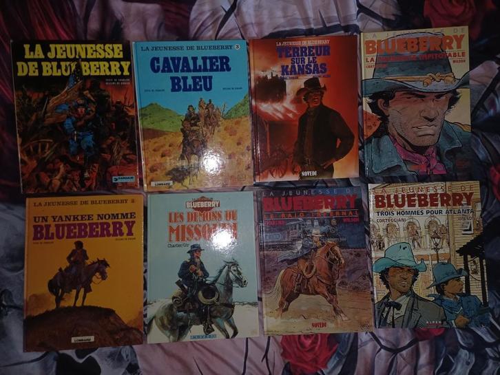 Bande dessiné E.O. ( Blueberry ), Boeken, Stripverhalen, Zo goed als nieuw, Meerdere stripboeken, Ophalen of Verzenden