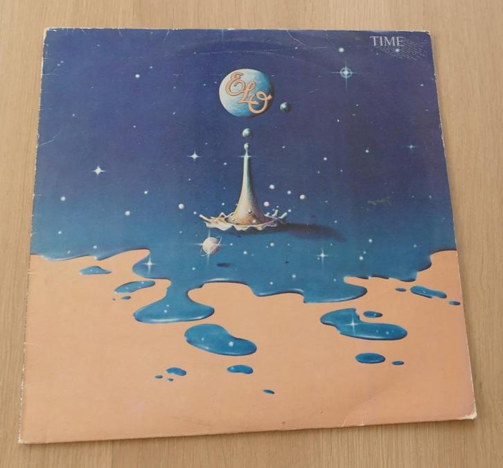 LP  ELO  ‎– Time, Cd's en Dvd's, Vinyl | Rock, Gebruikt, Poprock, 12 inch, Ophalen of Verzenden