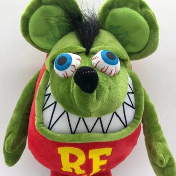 retro Knuffel van Rat Fink , prijs is inclusief verzendkoste beschikbaar voor biedingen