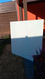 Gratis glazen tafelblad melkglas 150x150 cm (Hoboken), Ophalen, Zo goed als nieuw
