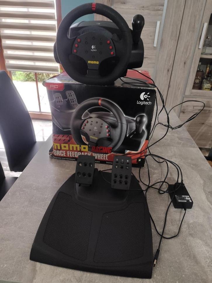 volant logitech momo racing pc, Consoles de jeu & Jeux vidéo, Jeux | PC, Utilisé, Enlèvement