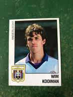 Panini plaatje Wim Kooiman Anderlecht voetbal 89, Verzenden, Zo goed als nieuw