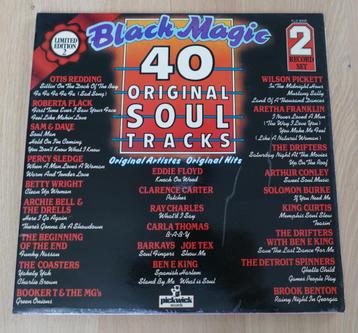 2LP  Black Magic (40 Original Soul Tracks)  