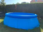Intex zwembad Easy Set Ø 4,57 x H 1,22 m met eco5 warmtepomp, 300 cm of meer, 400 cm of meer, Rond, Gebruikt