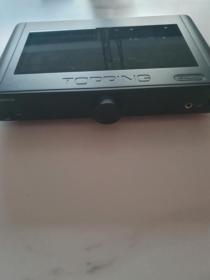 Topping dx9 all in one dac/amp, TV, Hi-fi & Vidéo, Amplificateurs & Ampli-syntoniseurs, Comme neuf, Enlèvement ou Envoi