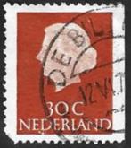 1 Postzegel Nederland 1971 Koningin Juliana 'En profil', Postzegels en Munten, Ophalen of Verzenden, Na 1940, Gestempeld