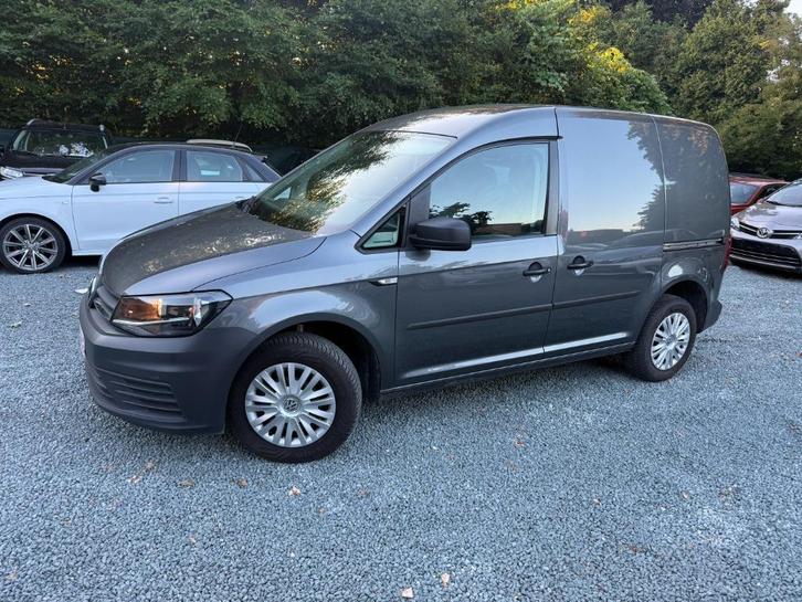 VW Caddy 2.0TDI Automatische schuifdeur met 2x groot scherm, Auto's, Bestelwagens en Lichte vracht, Bedrijf, Te koop, ABS, Achteruitrijcamera