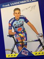 wielerkaart 1997 team mapei  frank vandenbroucke, Verzenden, Zo goed als nieuw