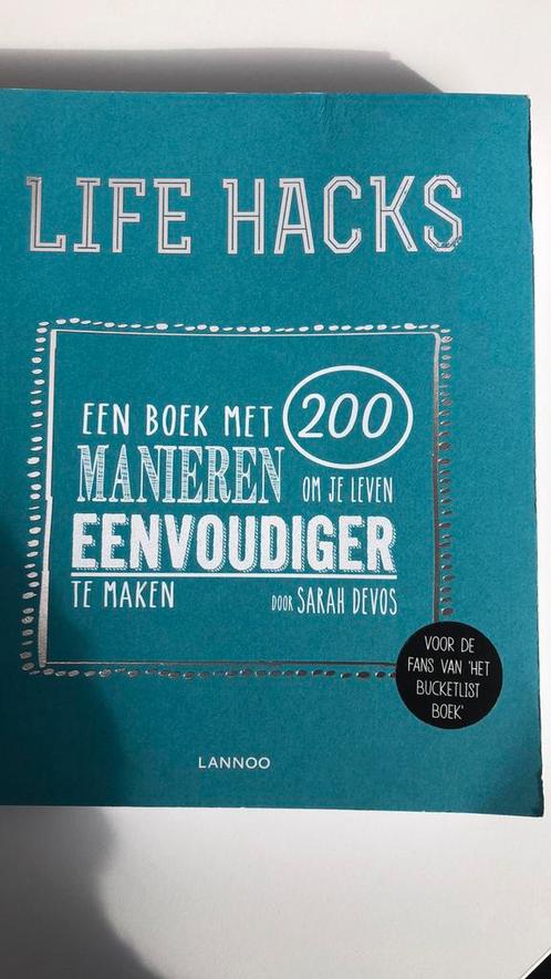 Sarah Devos - Life hacks, Boeken, Mode, Gelezen, Ophalen of Verzenden