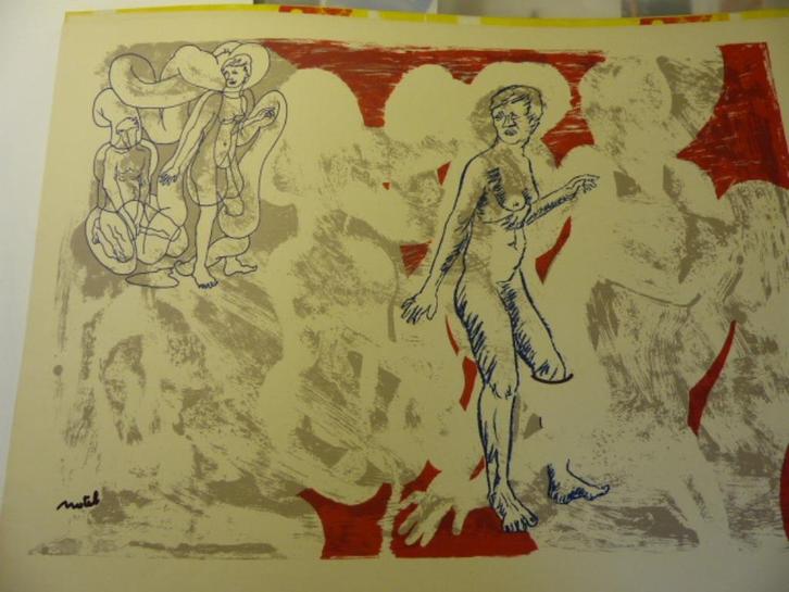 NOTEBAERT, Marcel (NOTEB) bizondere zeefdrukken/proefdrukken, Antiek en Kunst, Kunst | Litho's en Zeefdrukken, Ophalen of Verzenden
