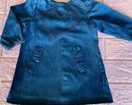 Blauwe jurk "P'Tit Filou" met hart - 9mnd, Kinderen en Baby's, Babykleding | Maat 74, Jurkje of Rokje, Meisje, P'tit Filou, Ophalen of Verzenden