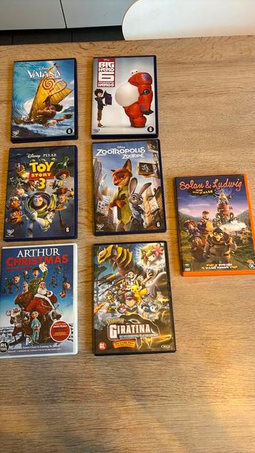 6 jaar - walt disney- dvd pakket beschikbaar voor biedingen