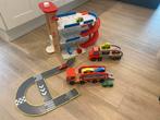 Houten garage met toebehoren, Kinderen en Baby's, Speelgoed | Houten speelgoed, Ophalen, Gebruikt