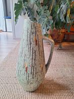 Deco vaas groen retro, Huis en Inrichting, Woonaccessoires | Vazen, Ophalen, Gebruikt, 50 tot 75 cm, Aardewerk of Porselein