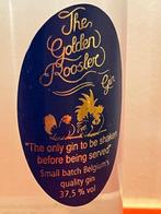 The Golden Rooster Gin flesje 0,1 l uit België 22kt bladgoud, Ophalen, Overige gebieden, Overige typen, Nieuw