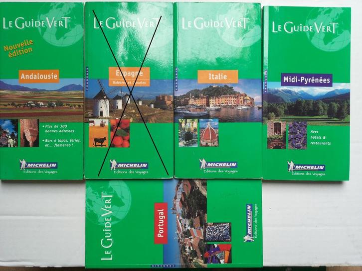 Michelin le guide vert Provence  Italie Portugal Côte Azure, Boeken, Reisgidsen, Gelezen, Reisgids of -boek, Europa, Michelin