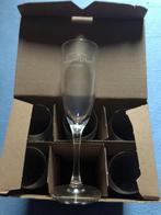 Glas Champagne Vadin Plateau, doosje van 6, Nieuw, Ophalen of Verzenden, Gebruiksvoorwerp