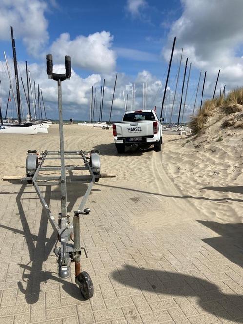 trailer catamaran, Watersport en Boten, Boottrailers, Gebruikt, Catamarantrailer, Minder dan 6 meter, Ophalen