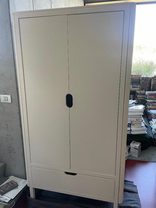 Moet weg! Sebra Kledingkast wit, Huis en Inrichting, Kasten | Kleerkasten, Gebruikt, 150 tot 200 cm, 75 cm of meer, Met lade(s)
