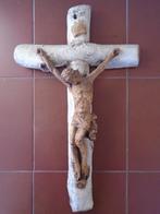Croix en plâtre avec Jésus Christ, Utilisé, Enlèvement ou Envoi, Christianisme | Catholique