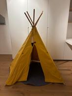 Teepee tent Nobodinoz okergeel, Ophalen, Zo goed als nieuw