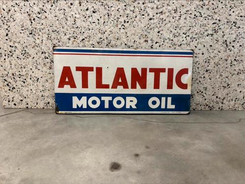 ATLANTIC emaillebord bekijk mijn andere borden, Verzamelen, Merken en Reclamevoorwerpen, Zo goed als nieuw, Ophalen