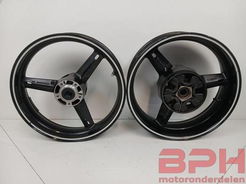 Velgen Suzuki GSX-R 600 750 K1 K2 K3 K4 K5 2001 t/m 2005 wie, Motoren, Onderdelen | Suzuki, Gebruikt, Ophalen of Verzenden