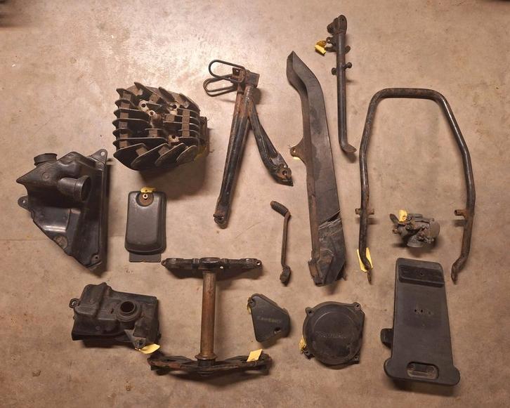 Onderdelen Kawasaki AR50 AR 50 oldtimer brommer bromfiets, Fietsen en Brommers, Brommeronderdelen | Algemeen, Gebruikt, Ophalen