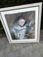 Œuvre abstraite d'Andien Furquet, Enlèvement ou Envoi