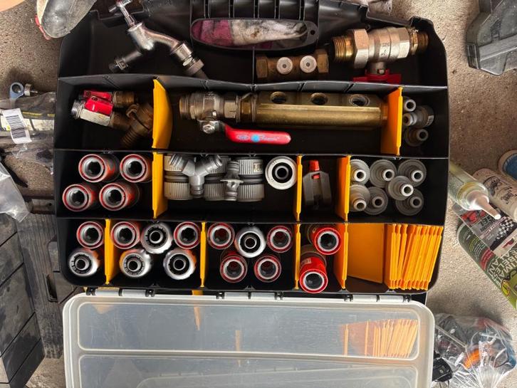 Gardena fittingen, Tuin en Terras, Tuinslangen, Zo goed als nieuw, Tuinslangkoppeling, Ophalen